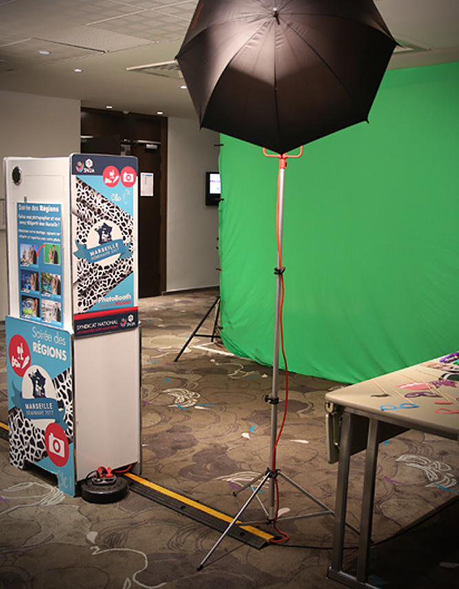 Installation du greenbooth