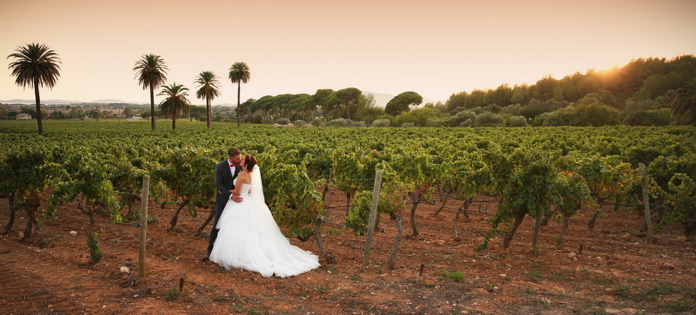 Un mariage fabuleux au Château du Galoupet