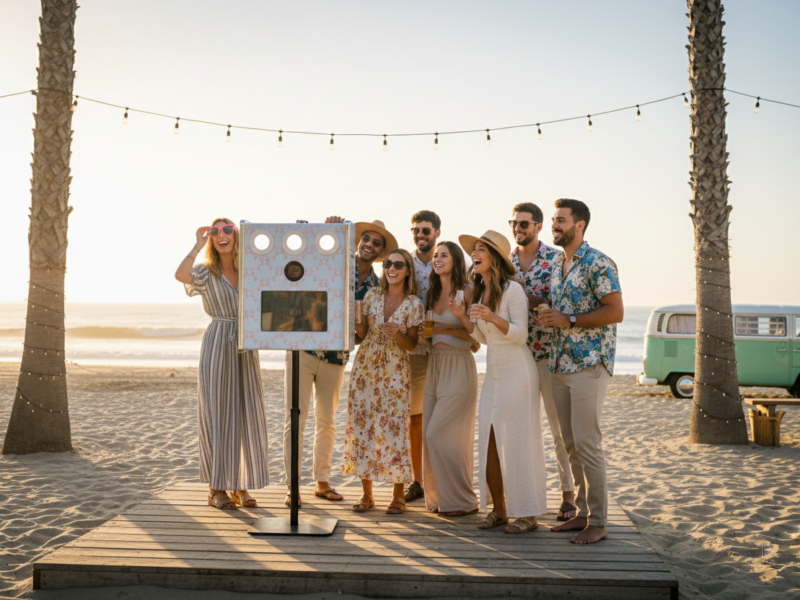 Location photobooth été – Ambiance vacances | Artais