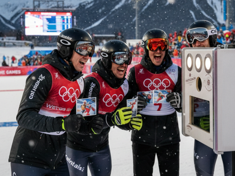 🏅 Photobooth aux Jeux Olympiques : une animation au cœur de l’événement