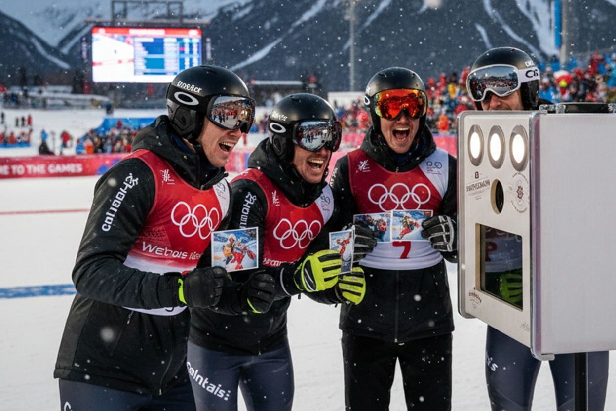 🏅 Photobooth aux Jeux Olympiques : une animation au cœur de l’événement
