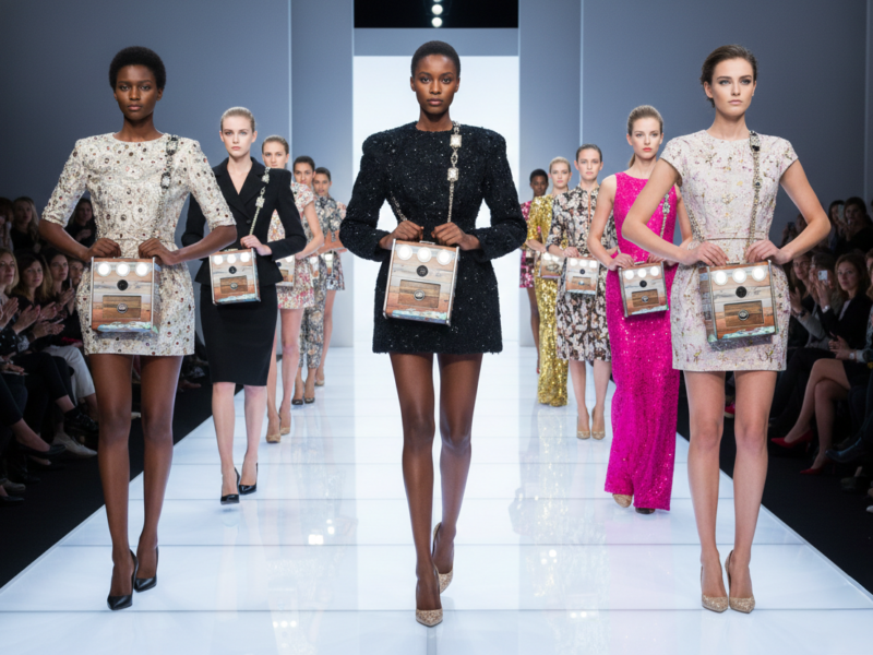 Photobooth haute couture : quand l’animation devient un code de mode