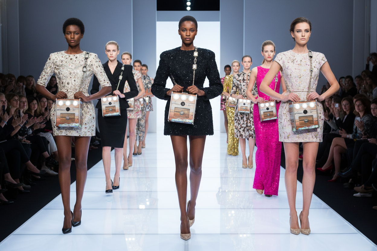 Photobooth haute couture : quand l’animation devient un code de mode