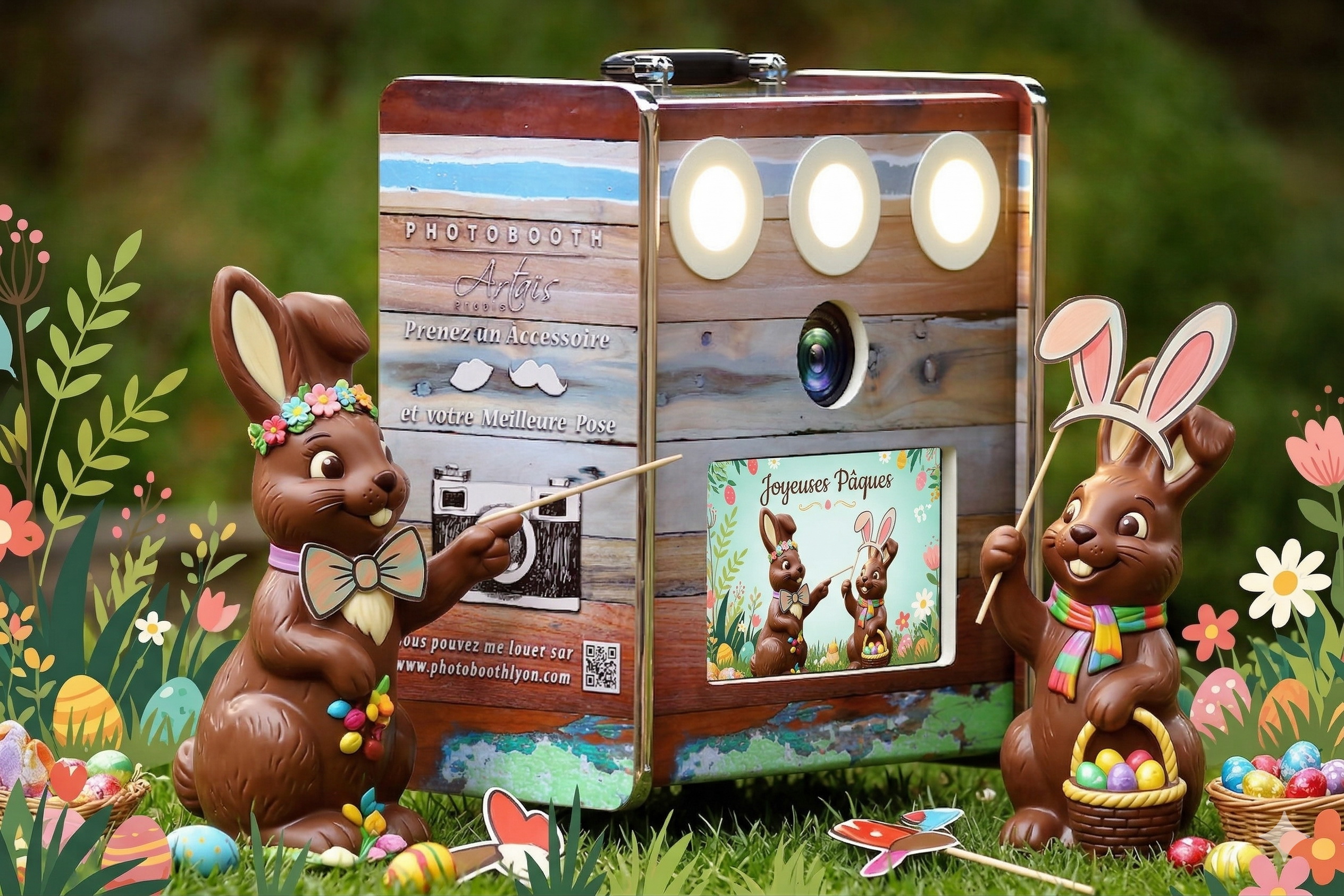 Location photobooth Marseille : une animation parfaite pour Pâques