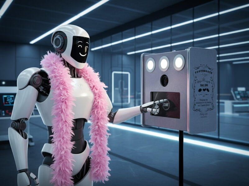 Quand l’intelligence artificielle rencontre le photobooth