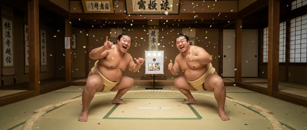 alt="Location photobooth Marseille Aix-en-Provence pour club de sport lors d’un événement sportif"