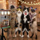 Chat c’est cool… quand ils prennent le contrôle du photobooth à Salon de Provence