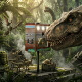 Le jour où le photobooth a remonté le temps… jusqu’aux dinosaures en Provence