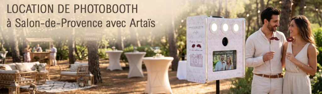 borne photo mariage Salon-de-Provence