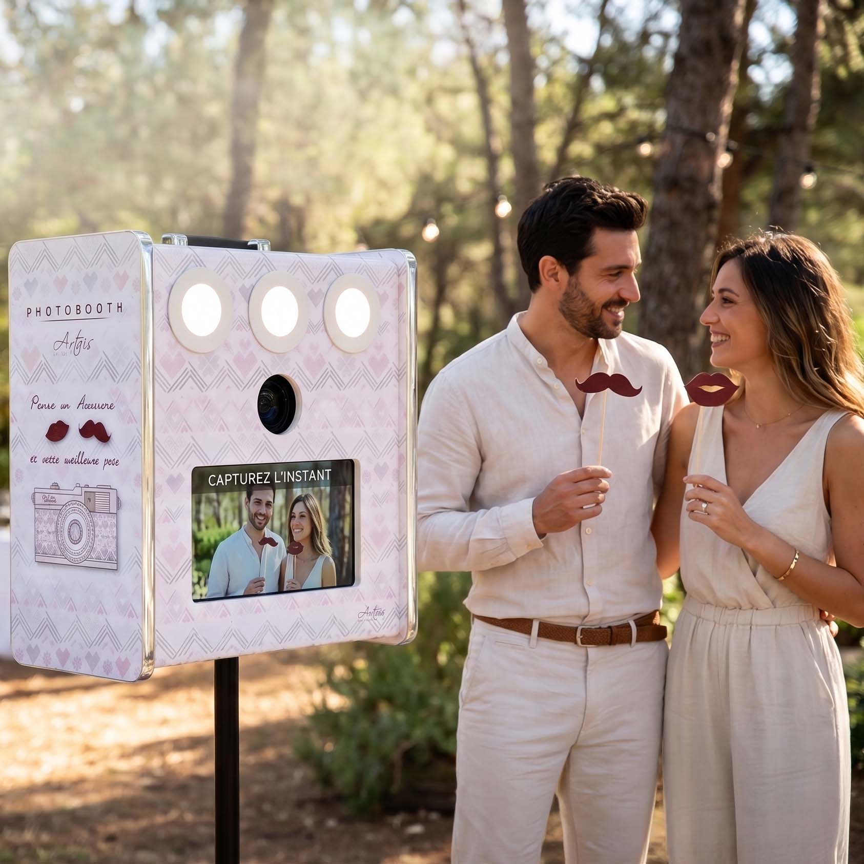 Photobooth Photobox machine selfie borne photo stand photo cabine