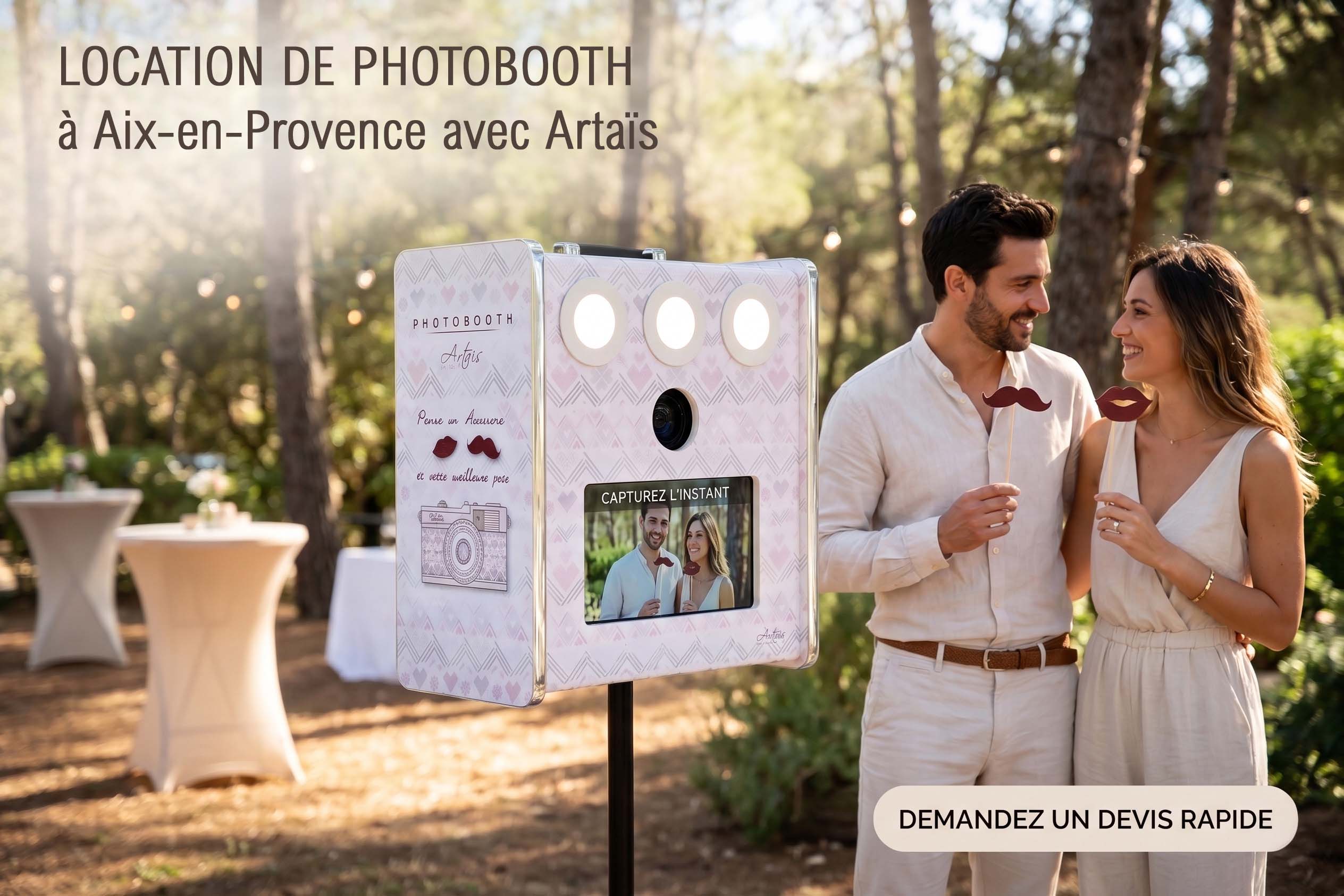 Photobooth, photo booth, photomaton, photoboof, photobouffe… comment ça s&rsquo;appelle vraiment ? 📸
