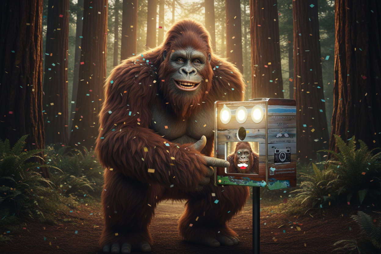 Photobooth nature : une animation originale en plein air